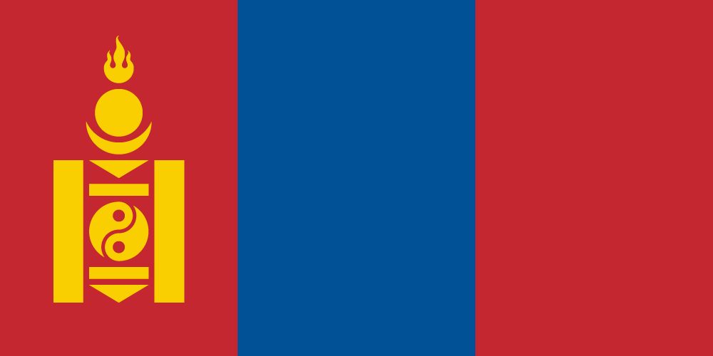 پرچم مغولستان